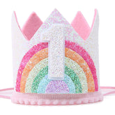Rainbow Crown For Children's Birthday